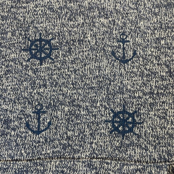 Disney 28 & Main Admiral Fowler Sweater Men's 2XL 1/4 Zip Pullover Cotton Ferry - Picture 7 of 13